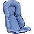 Almofada Acolchoada Kiddo Para Carrinho Melange Azul - Imagem 1