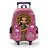 Mochila Rodinhas Sem Alça Luxcel Lol OMG Rosa - Imagem 1