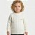 Blusa Trançada Tricô Kids Raglan Pérola - Imagem 1