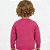 Blusa Losango Trançado Tricô Kids Raglan Rosa Forte - Imagem 2