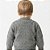 Blusa de Raposa Tricô Kids Cinza Escuro - Imagem 2