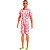 Boneco Ken Mattel Fashionista Roupa Floral Vermelho - Imagem 1