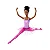 Boneca Barbie Mattel Profissões Bailarina Negra Roupa Lilás - Imagem 3