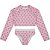 Biquíni Lilica Ripilica Conjunto Cropped Rosa - Imagem 1