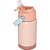Copo Térmico Buba Parede Dupla Com Canudo Blush Rosa - Imagem 3