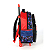 Mochila de Rodinhas Com Alça Luxcel Hot Wheels Stt Vermelho - Imagem 7