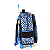 Mochila de Rodinhas Com Alça Luxcel Hot Wheels Champion Azul - Imagem 7