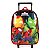 Mochila Rodinhas Sem Alça Luxcel Petit Avengers Preto - Imagem 1