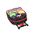Mochila Rodinhas Sem Alça Luxcel Petit Avengers Preto - Imagem 4