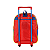 Mochila Rodinhas Sem Alça Luxcel Petit Mário Vermelho - Imagem 5