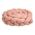 Trança Para Berço Hug Rosa Pêssego - Imagem 1