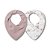 Kit Com 2 Babadores Hug Bandana Quarto De Sofia Rosa - Imagem 1