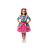 Vestido Junino Bambolê Floral Tule Com Calção Azul Rosa - Imagem 1