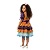 Vestido Junino Bambolê Floral Com Calção Amarelo e Roxo - Imagem 2