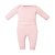 Conjunto de Body Hug Longo Com Calça Culote Rosa - Imagem 1