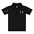 Camiseta Gola Polo Tigor T Tigre Grid Preto - Imagem 1