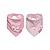 Kit Babador Bandana Pacific Kouii Filhotiis Gato Mia Rosa - Imagem 1