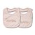 Kit Com 2 Babadores Hug Sublime Rosa Magia - Imagem 1