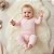 Conjunto de Body Hug Longo de Inverno Fleece Luxo Rosa Magia - Imagem 1