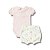 Conjunto de Body Hug Curto Jardim da Aurora Rosa - Imagem 4