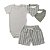 Conjunto Tigor T Tigre Body Bermuda e Bandana Organic Verde - Imagem 1