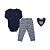 Conjunto Tigor T Tigre Body Calça e Bandana Deep Blue - Imagem 1