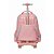 Mochila de Rodinhas Pacific Com Alça Pack Me Emily Rosa - Imagem 2
