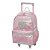 Mochila de Rodinhas Pacific Com Alça Pack Me Lovely Rosa - Imagem 4
