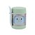 Pote Térmico Com Talher Skip Hop Besties Elefante Azul Verde - Imagem 1