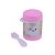 Pote Térmico Com Talher Skip Hop Besties Gatinha Rosa - Imagem 2