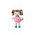 Boneca Metoo Mini Com Caixa Angela Fruta Cerejinha 20cm Rosa - Imagem 1