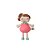 Boneca Metoo Mini Com Caixa Angela Fruta Moranguinho 20CM - Imagem 1