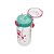 Garrafa Com Canudo Lilica Ripilica 460ML Happy Sky Rosa - Imagem 4
