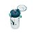 Garrafa Com Canudo Tigor T Tigre 460ML Happy Pilot Azul - Imagem 4