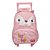 Mochila de Rodinha Pacific Fisher Price Fun Time Raposa Rosa - Imagem 1