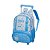 Mochila de Rodinhas Tigor T Tigre Com Alças Glow Azul - Imagem 4