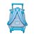 Mochila de Rodinha Com Alça Fisher Price Play Time Urso Azul - Imagem 2