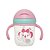 Copo de Treinamento Lilica Ripilica Silicone 220ML Happy Sky Rosa - Imagem 1