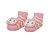Meia 3D RN Pacific Fisher Price Fun Time Raposa Rosa - Imagem 1