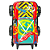 Mochila de Rodinhas 3D Maxtoy HW Demo Derby Monster Trucks - Imagem 1