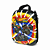 Mochila Pequena Maxtoy HW Monster Trucks Amarelo - Imagem 2