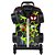Mochila de Rodinhas 3D Maxtoy Spidey Miles Carro Preto - Imagem 3