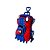 Mochila de Rodinhas 3D Maxtoy Spidey Peter Carro Azul - Imagem 2