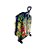 Mochila de Rodinhas 3D Maxtoy Spidey Miles Preto - Imagem 4