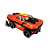 Mochila de Rodinhas 3D Maxtoy HW Night Shifter Laranja - Imagem 4