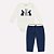 Conjunto Body e Calça Milon Coelho Azul Crepúsculo - Imagem 1