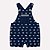 Conjunto Body e Jardineira Milon Trem Cinza e Azul Marinho - Imagem 3