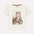 Conjunto Camiseta e Bermuda Milon City Tour Bege e Laranja - Imagem 2
