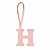 Chaveiro Letra Masterbag Letra H Rose - Imagem 1