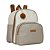 Mochila de Maternidade Pirulitando Baby Ternura Off e Cinza - Imagem 4